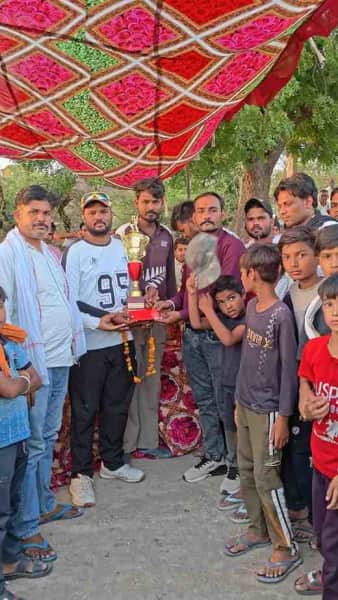 पाडलिया में क्रिकेट लीग का भव्य समापन, कोयला टीम विजेता