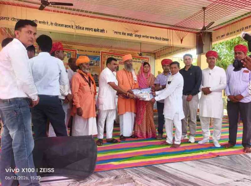 बागोड़ा में मेघवाल समाज प्रतिभा सम्मान समारोह में 210 सम्मानित