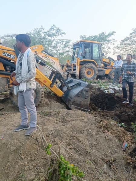 रनोदिया माइनर और चारागाह भूमि से हटाया गया अतिक्रमण