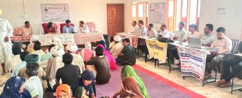 ग्रामीण सेवा शिविर निरीक्षण में त्वरित समाधान के दिए निर्देश