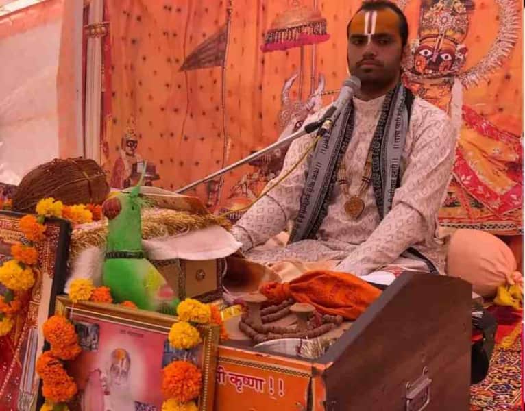 शाहपुरा में संगीतमय भागवत कथा से भक्तिमय माहौल बना