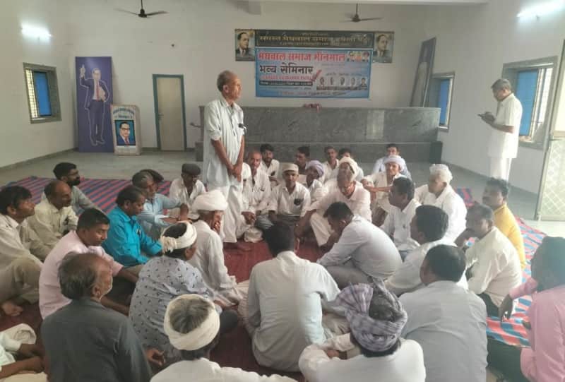 मेघवाल समाज छात्रावास समिति भीनमाल में नया अध्यक्ष निर्वाचित