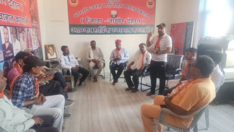 मकराना में भाजपा ने श्यामा प्रसाद मुखर्जी बलिदान दिवस पर श्रद्धांजलि दी