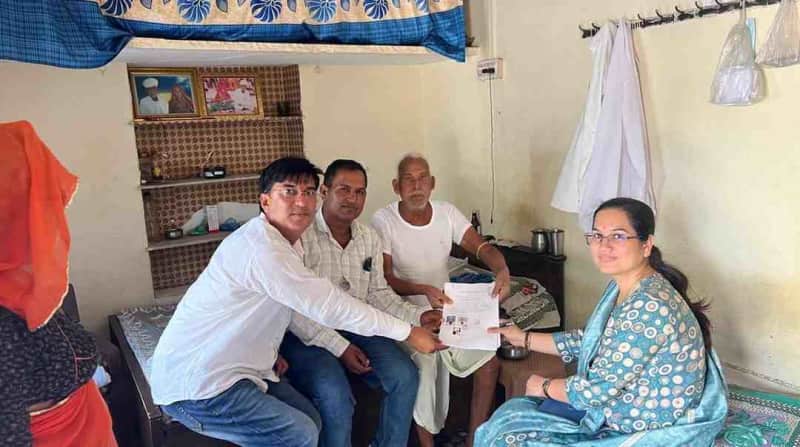 ग्राम सेवा शिविर से सुलझा वर्षों पुराना भूमि बंटवारा विवाद