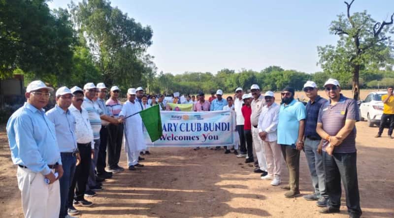 राष्ट्रीय पल्स पोलियो अभियान के लिए बूंदी में निकली जनचेतना रैली