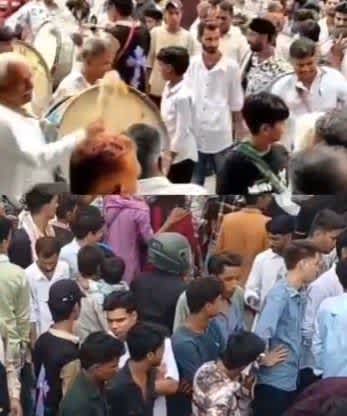 बोरावड़ में मुहर्रम पर ताजिया जुलूस निकला, करबला में सुपुर्द ए खाक