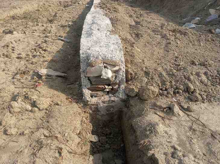 मांगरोल तालाब निर्माण कार्य में अनियमितताओं पर जांच की उठी मांग आज