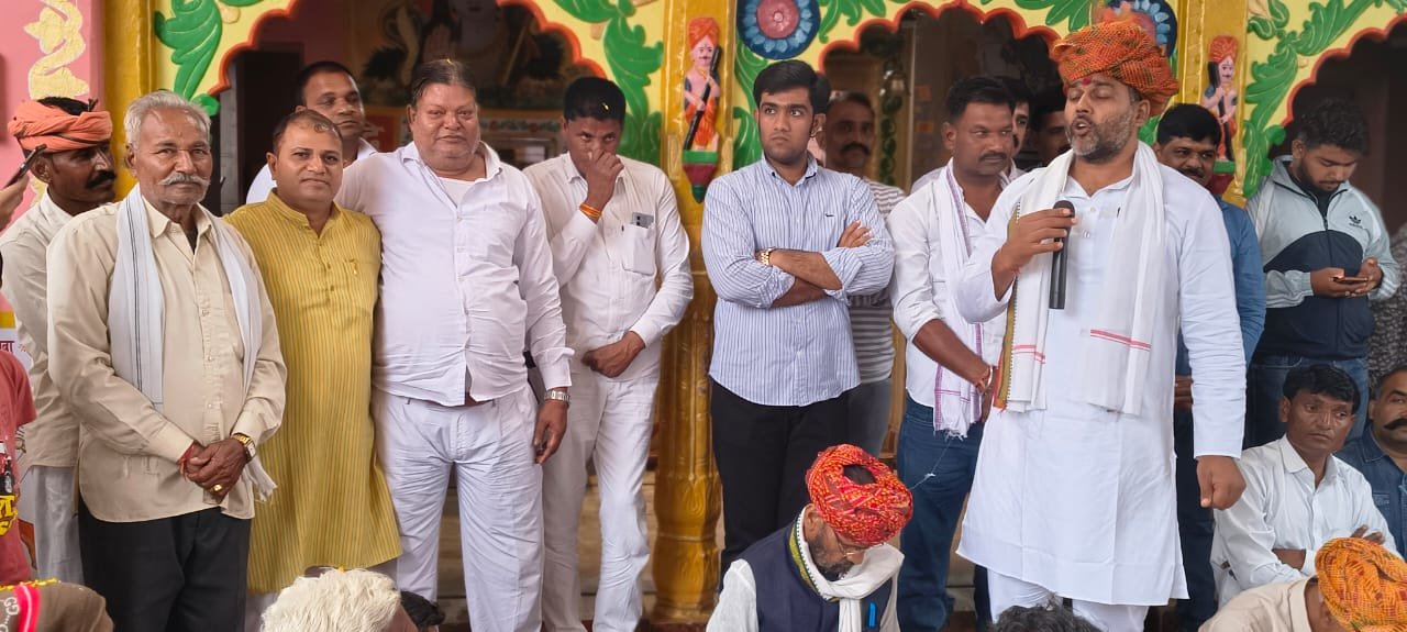 अशोक चांदना ने किया कांग्रेस प्रत्याशी के समर्थन में जनसंपर्क – अंता उपचुनाव में भाया को जिताने की अपील