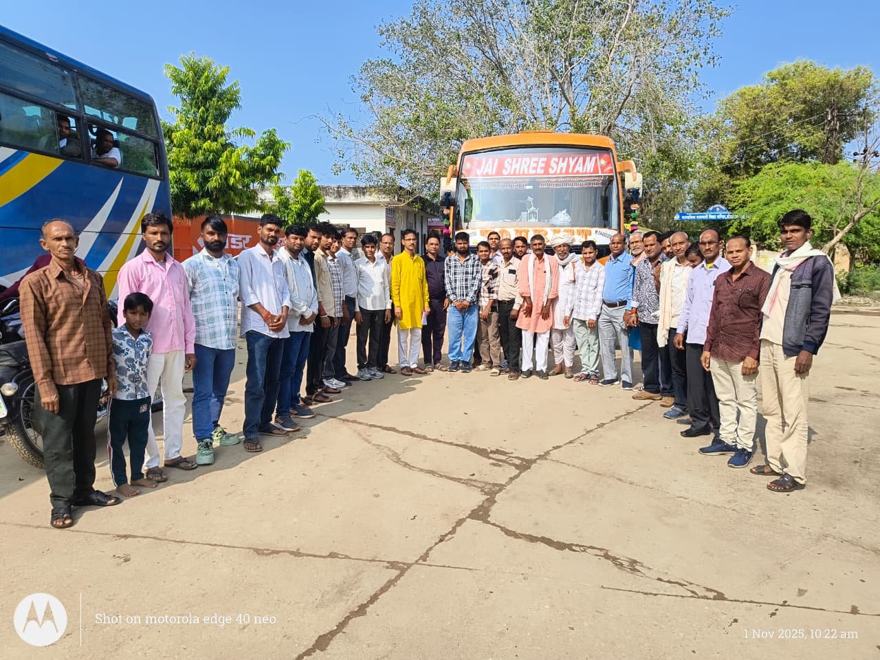 टोडारायसिंह से सैकड़ों श्रद्धालु खाटू श्याम के दर्शन को रवाना, जयकारों से गूंजा नगर