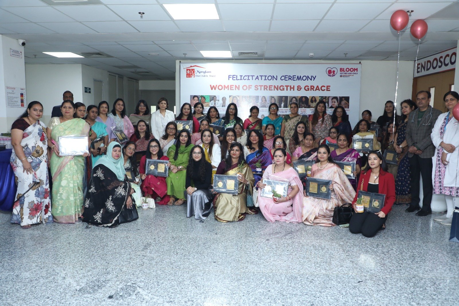 ManglamPlus Medicity में महिला नेतृत्व का भव्य जश्न — ‘ब्लूम’ लॉन्च के मौके पर 42 सम्मानित