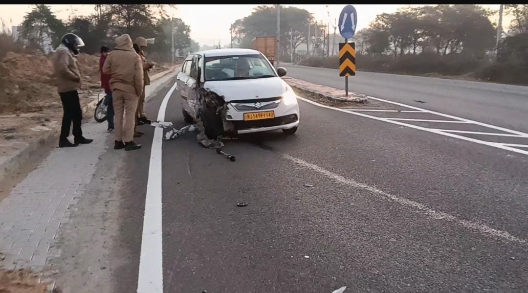 Road Accident Black Spot Jawanpura Bus Stand: जयपुर-अलवर हाईवे पर अधूरी सड़क बनी जानलेवा, रोज़ हो रहे हादसे