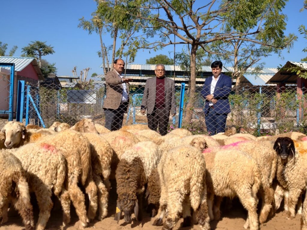 Dr Tribhuvan Sharma CSWRI Visit