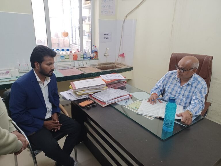 आयुष्मान प्राथमिक स्वास्थ्य केंद्र निरीक्षण