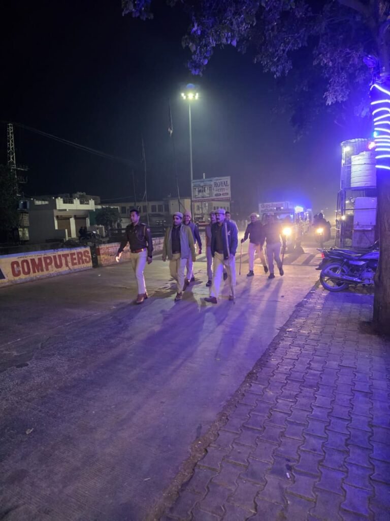 Kota Police Night Patrolling