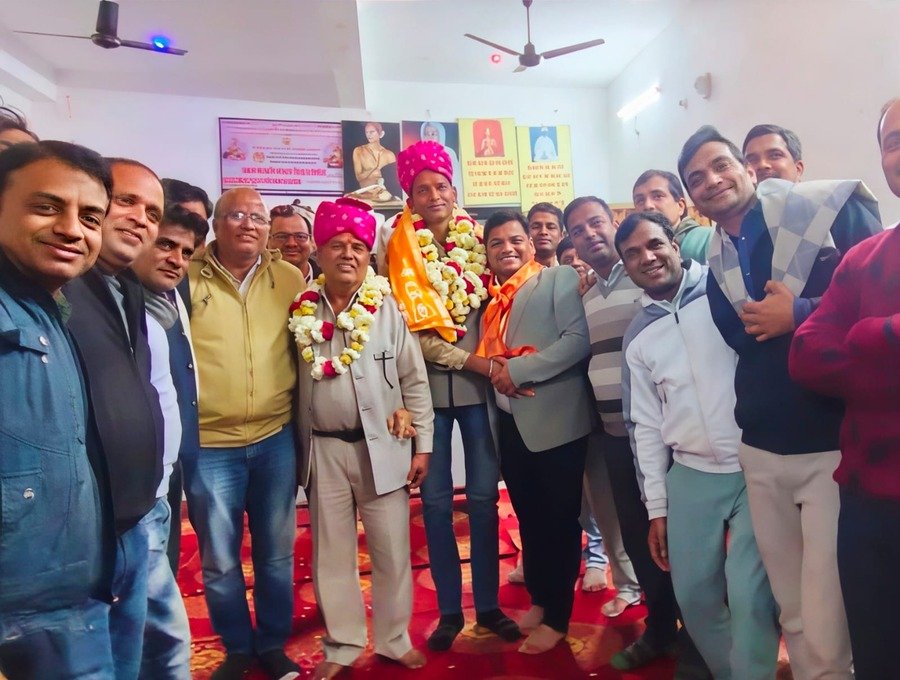 अग्रवाल समाज 84 टोडारायसिंह ब्लॉक चुनाव: पदम चंद जैन बने ब्लॉक अध्यक्ष, युवा परिषद की कमान गिरनार प्रसाद (बंटी) जैन को