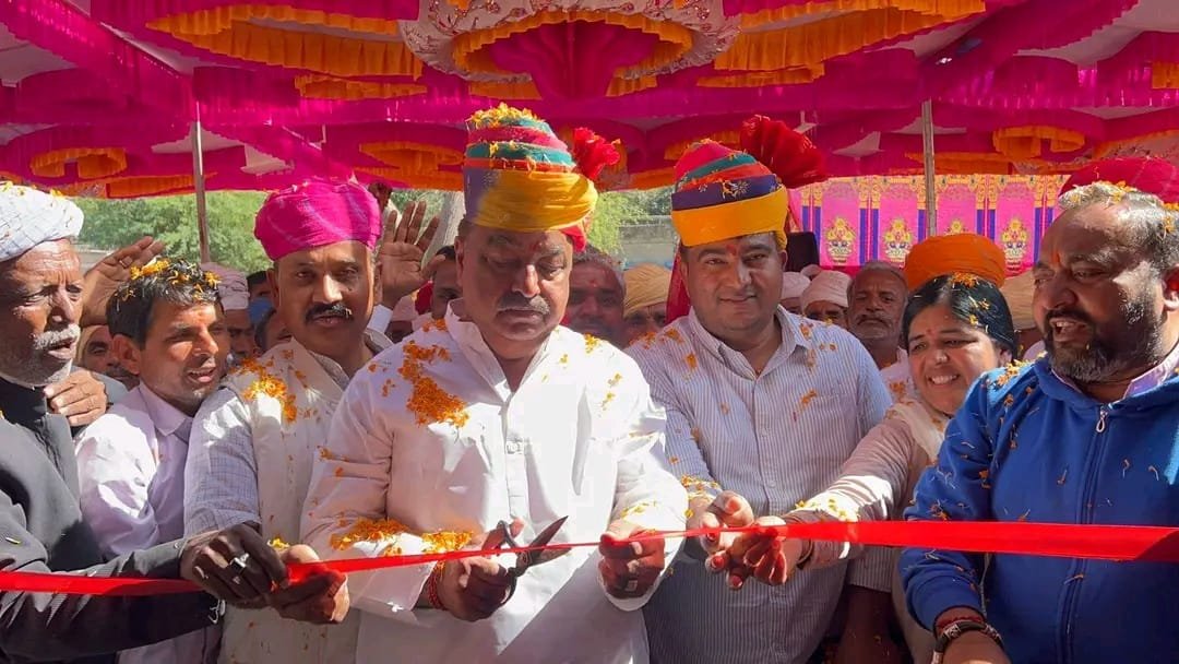 ग्राम पंचायत कालू उद्घाटन समारोह: भीनमाल में उत्साह और उल्लास के साथ संपन्न हुआ नवगठित पंचायत का भव्य आयोजन