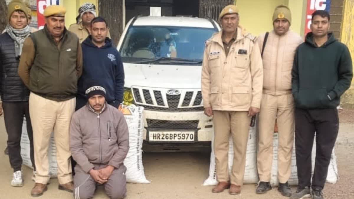 कोटा ग्रामीण पुलिस एक्शन: 200 किलो डोडा चूरा तस्करी में लापरवाही पर बपावर थाने के SHO ईश्वर सिंह हटाए गए